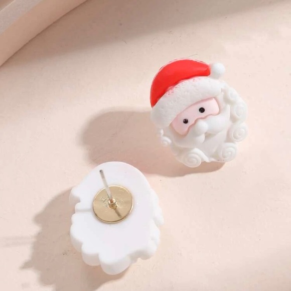 NWT Christmas Santa Earrings - Picture 2 of 2
